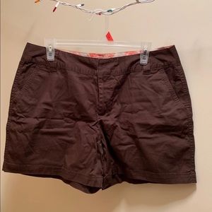 Brown shorts